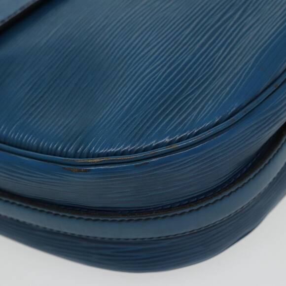 LOUIS VUITTON Epi June Feuille Shoulder Bag Blue M52155 - Picture 11 of 16